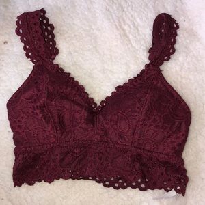 Burgundy Bralette!!